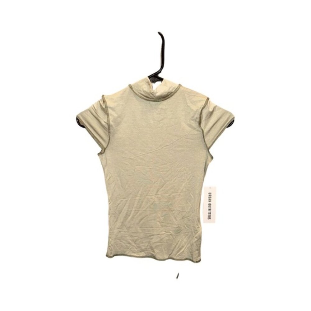 Urban Outfitters Light Tan Turtleneck Tee